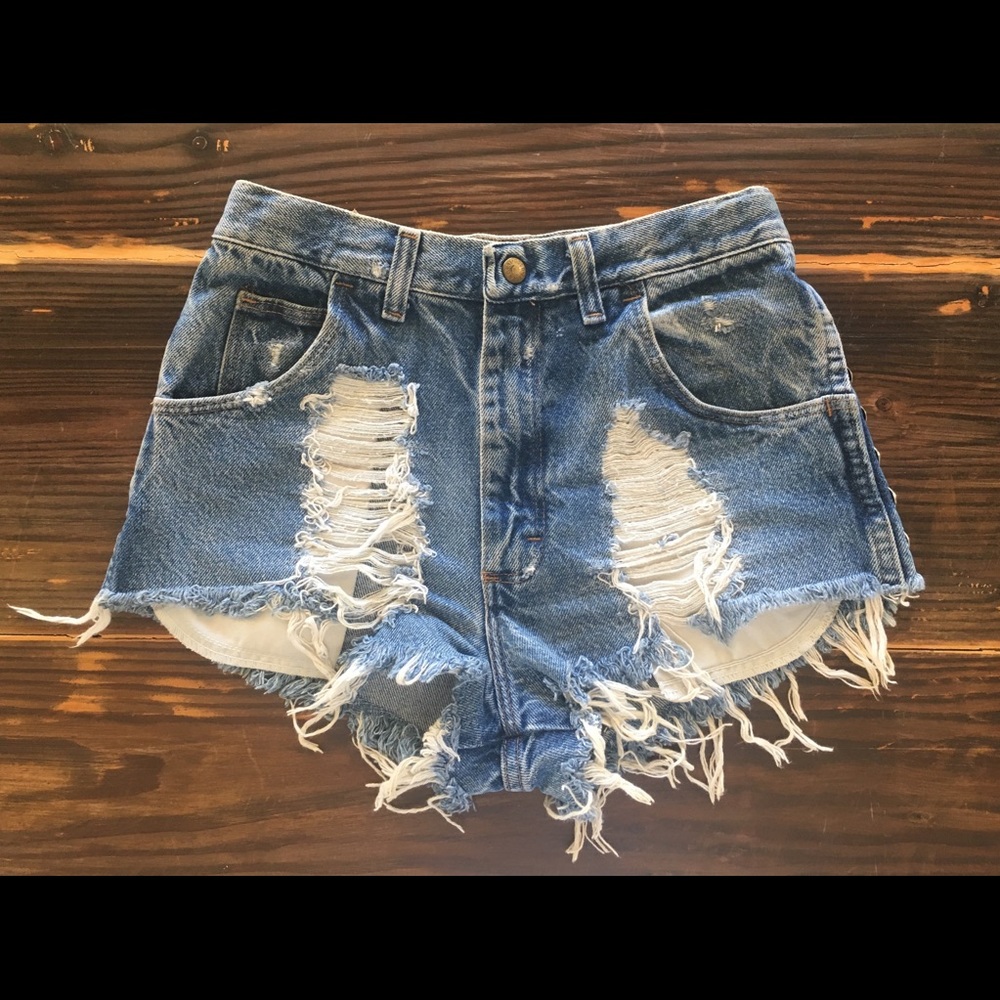 Custom Denim Shorts - Picture 2 of 3